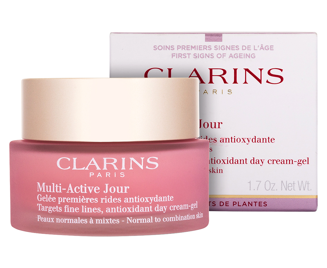 Clarins Multi Active Day Cream Gel 50mL Normal Combination Skin