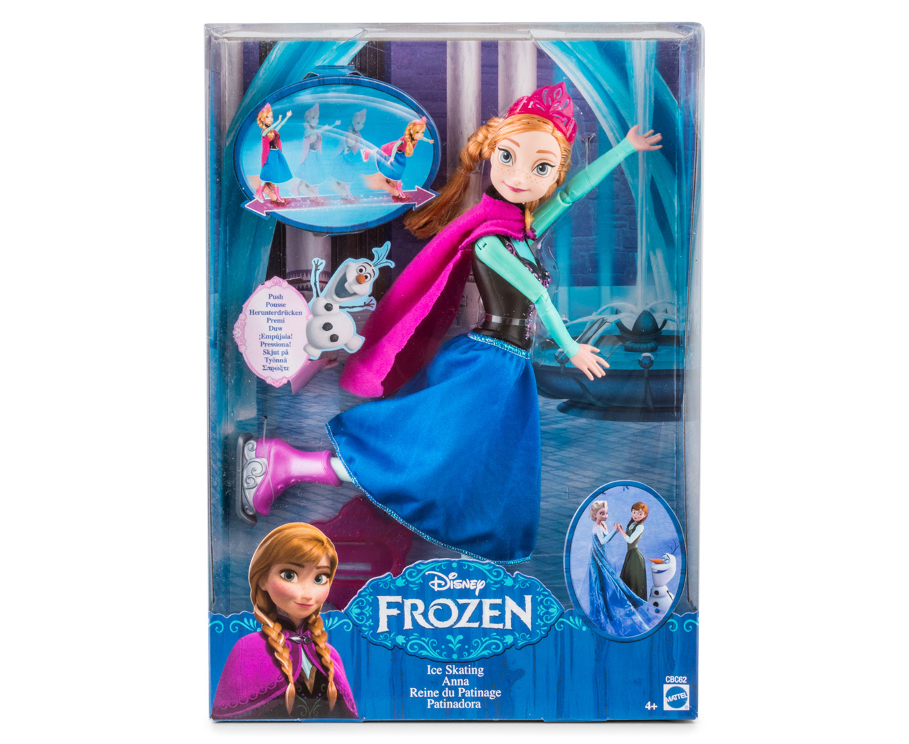 Frozen Ice Skating Anna Doll Mumgo Au