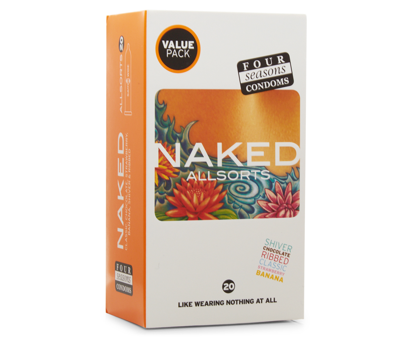 X Four Seasons Naked Allsorts Condoms Pk Ebay