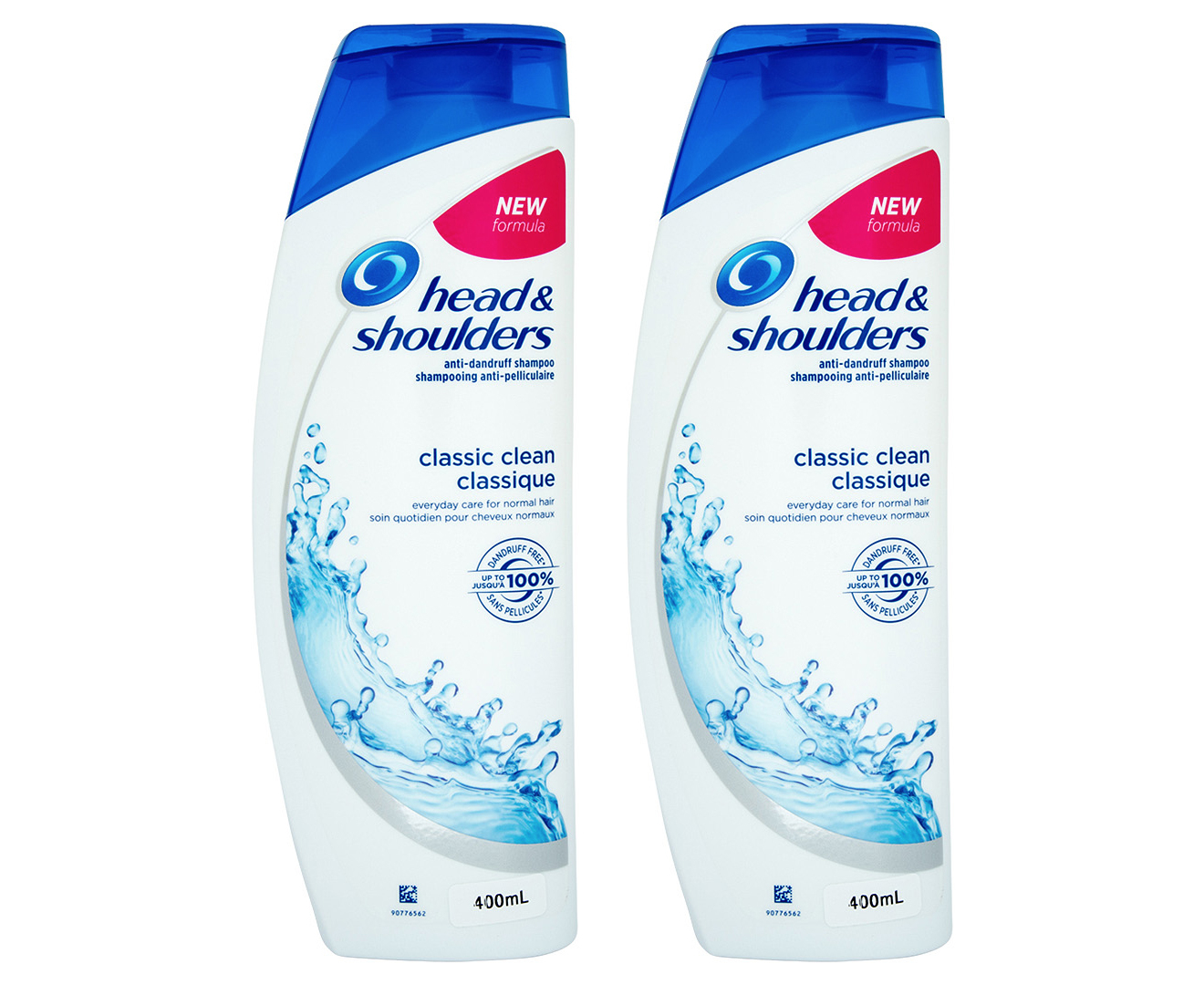 2 X Head Shoulders Classic Clean Shampoo 400mL Catch Co Nz