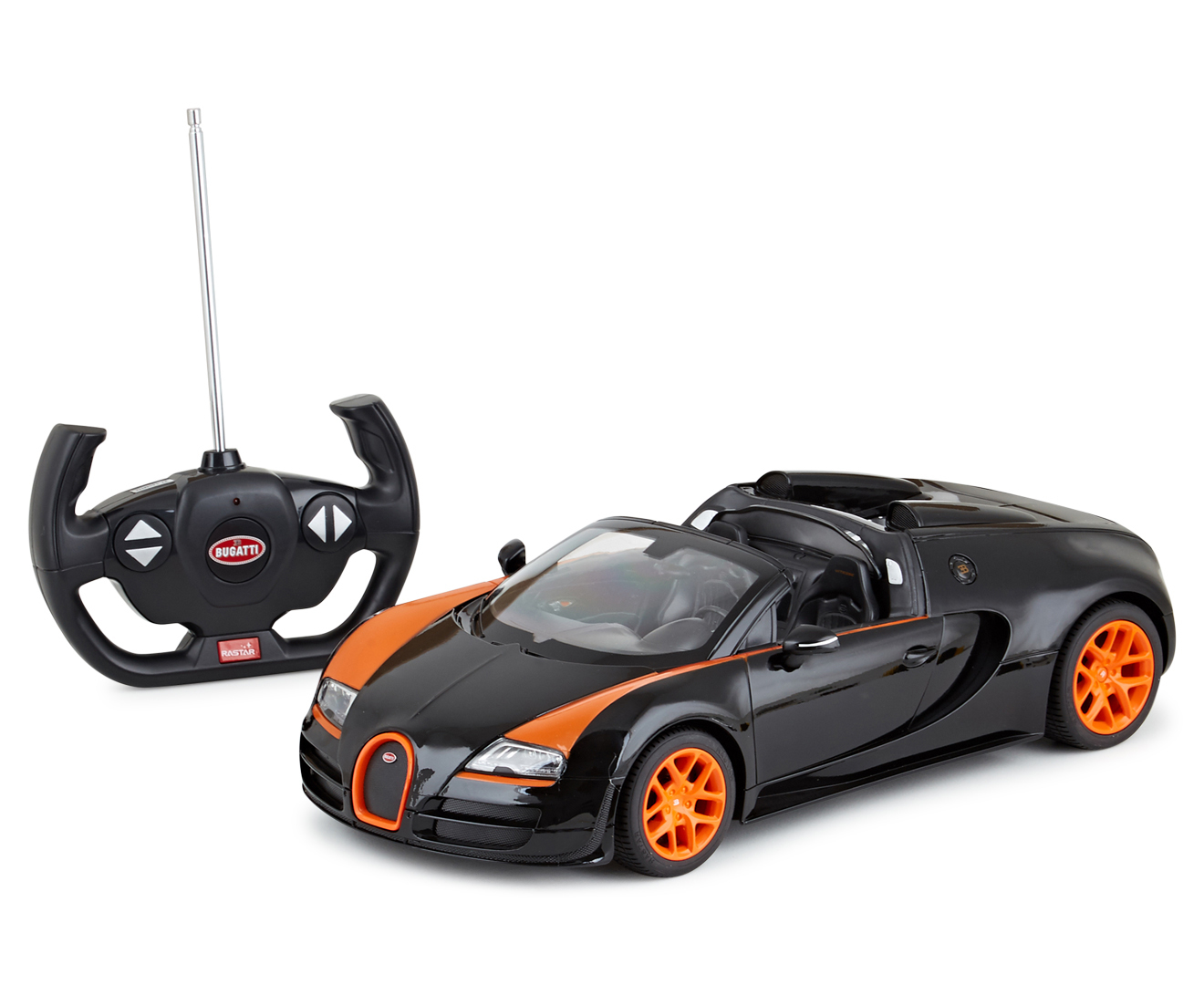 Rastar RC Bugatti Veyron 16 4 Grand Sport Vitesse Black Catch Co Nz