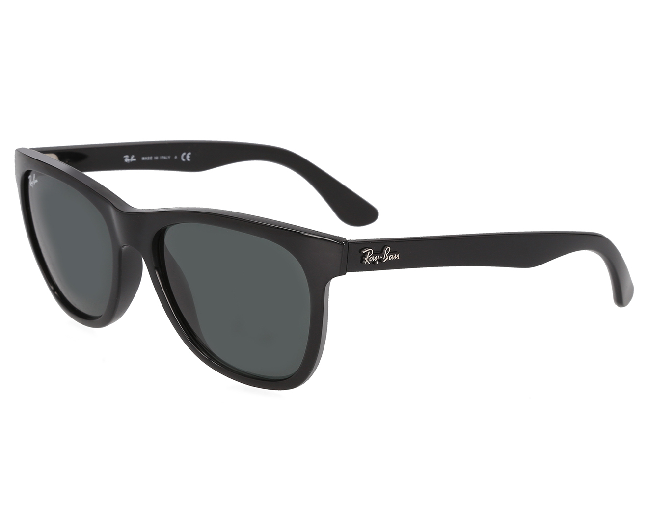 Ray Ban Wayfarer Rb Sunglasses Gloss Black Green Catch Au