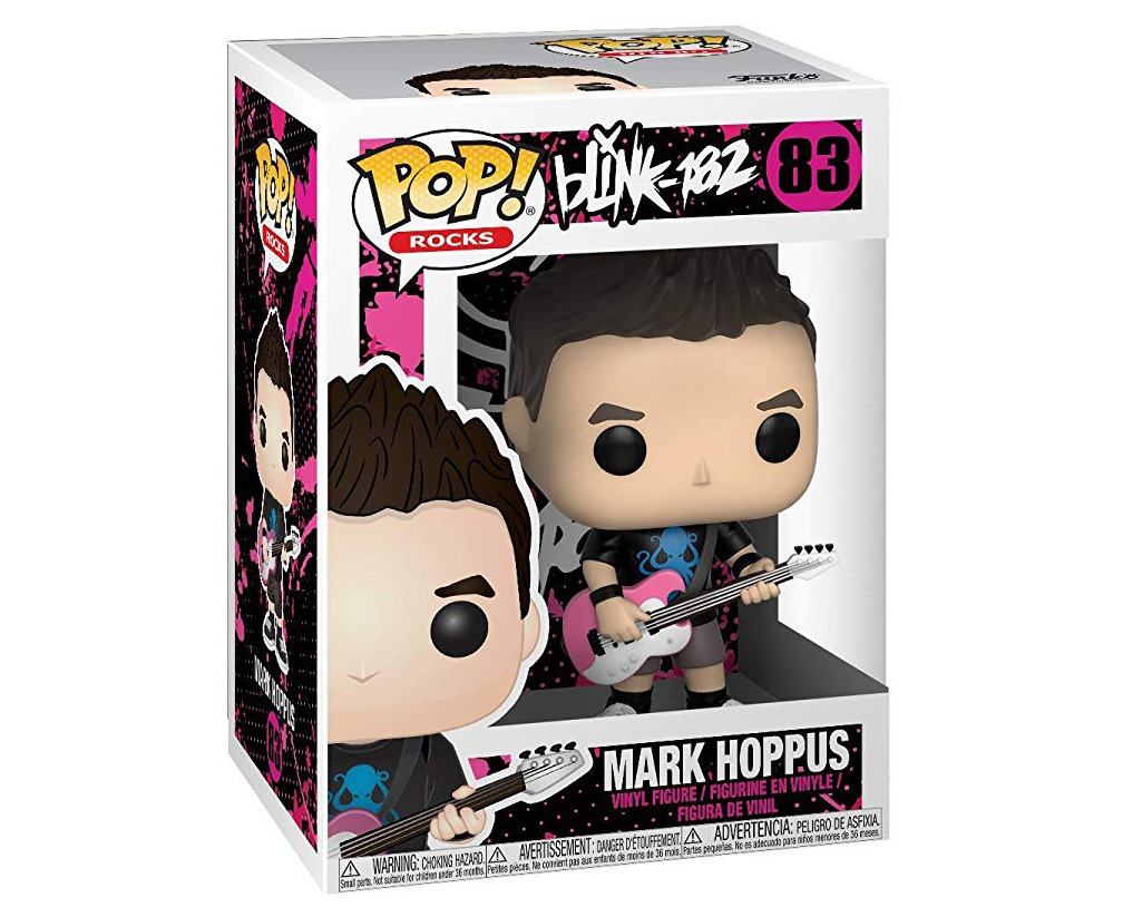 Funko Pop Rocks Blink Mark Hoppus Vinyl Figure Catch Au