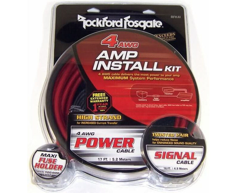 Rockford Fosgate Rfk I Awg Wiring Kit Catch Au