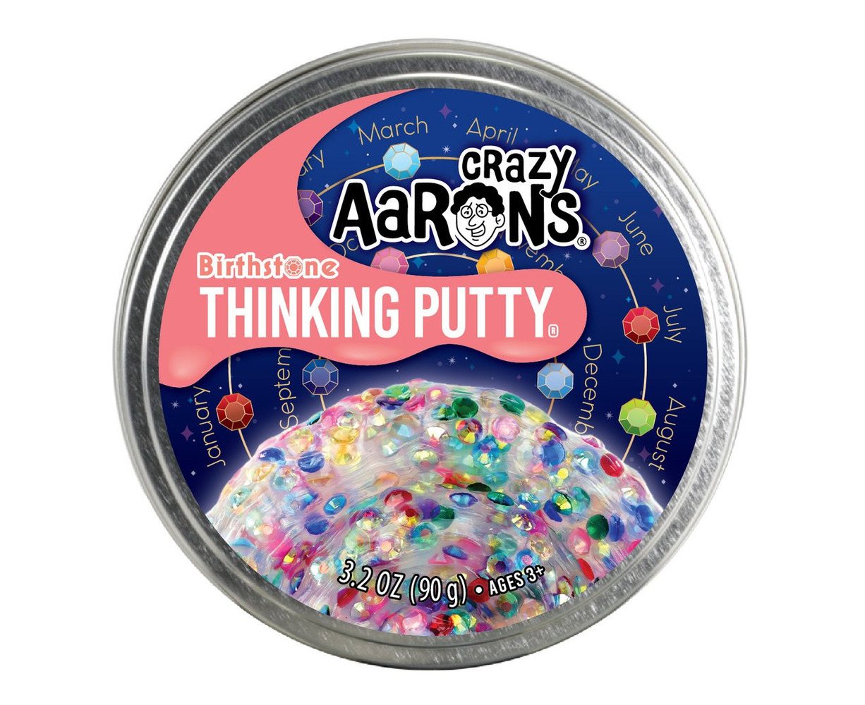 Crazy Aarons Thinking Putty Inch Trendsetters Putty Birthstone