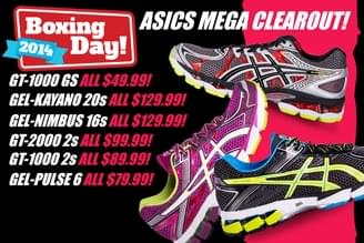 asics boxing day sale