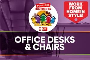 Top Picks Inspired By The Block: Office Desks & Chairs