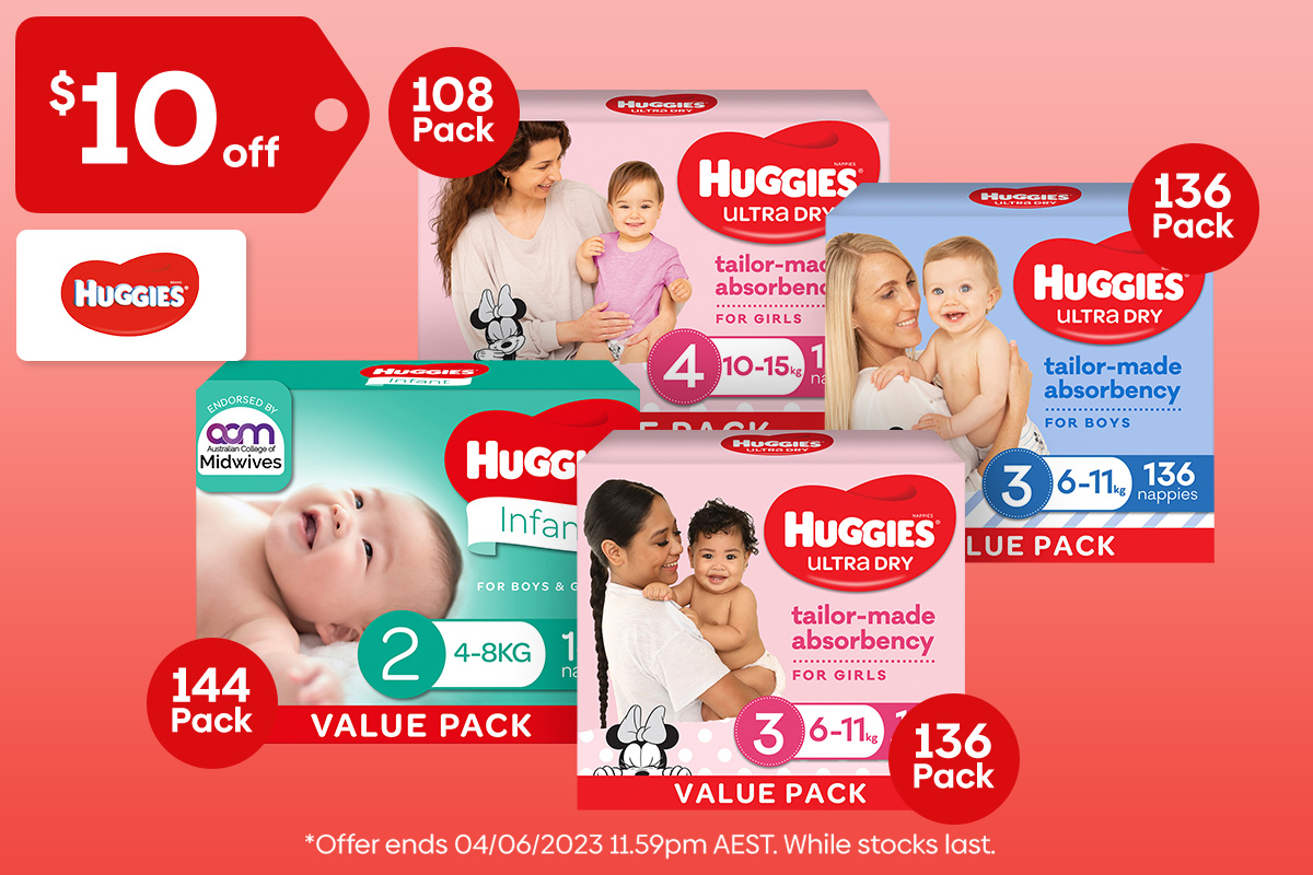 Huggies Bulk Nappies