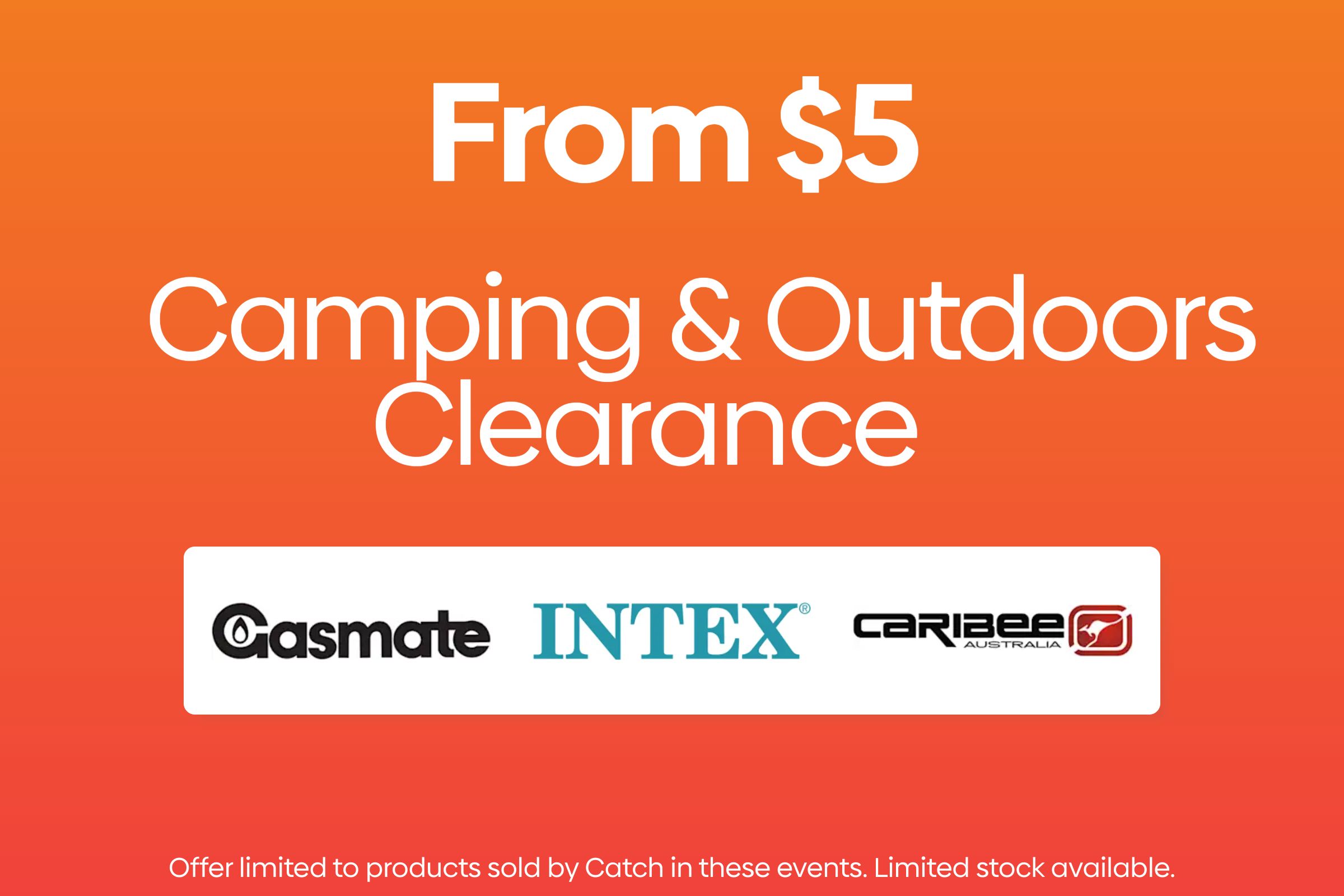 Camping & Outdoor Clearance