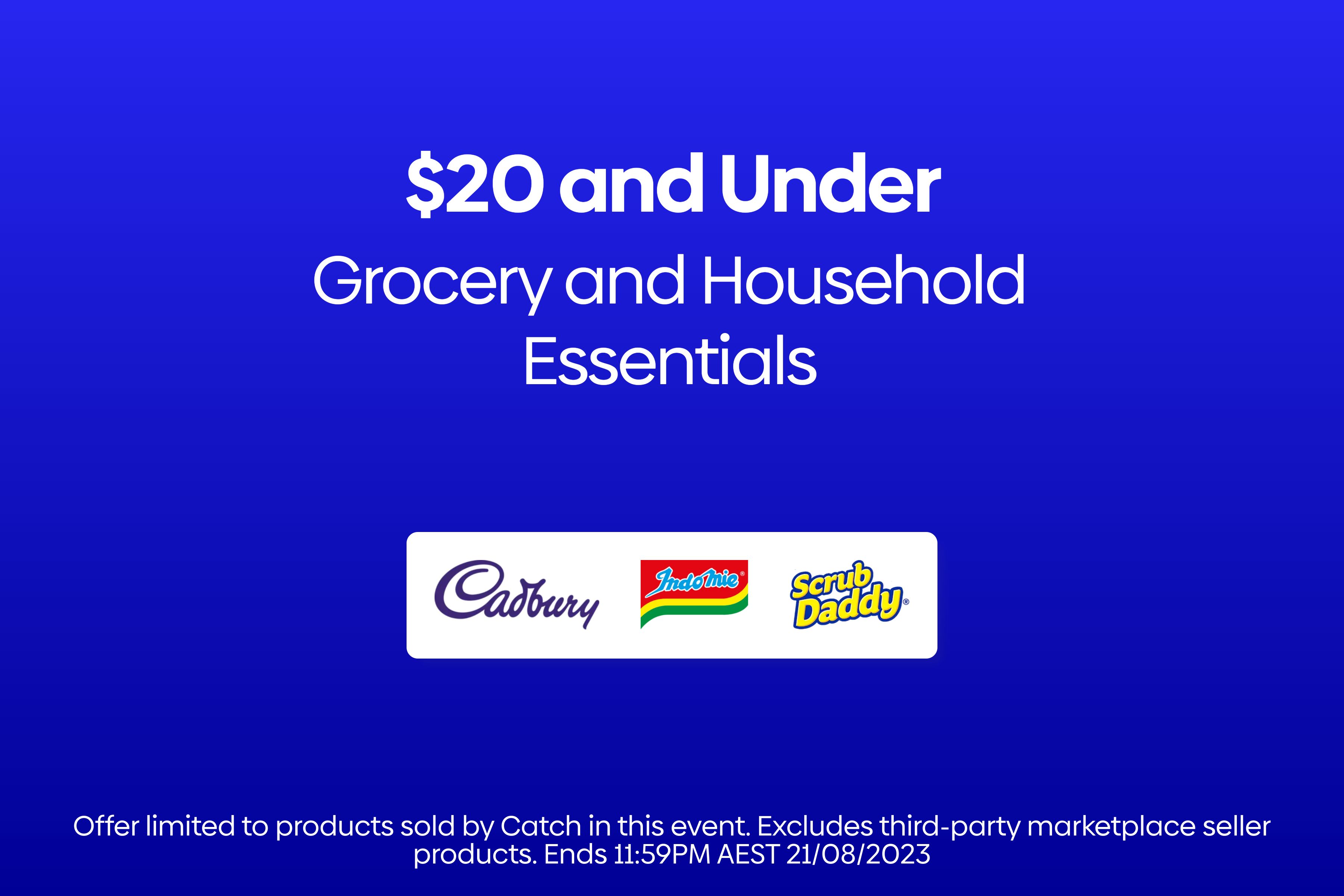 Groceries $20 & Under