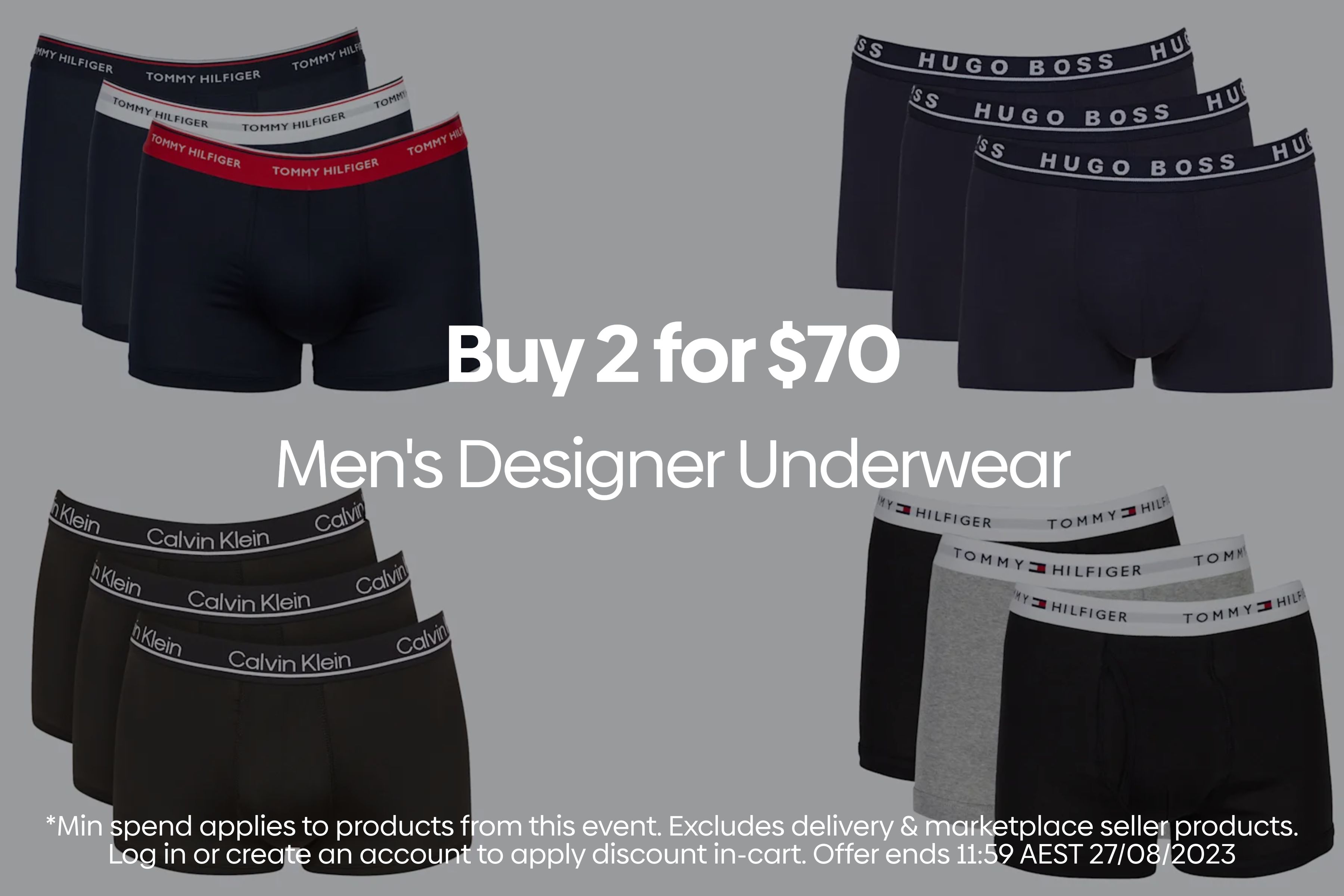 Designer Underwear Multipacks