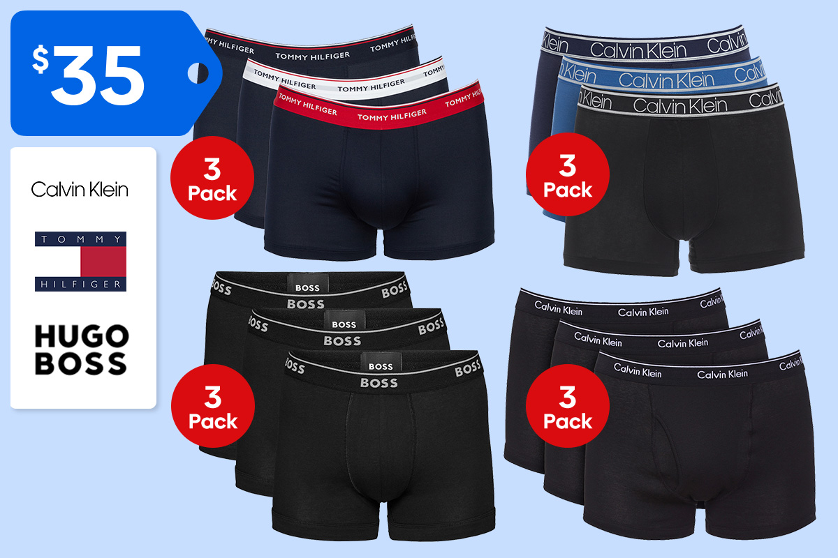 Men's Designer Underwear Packs