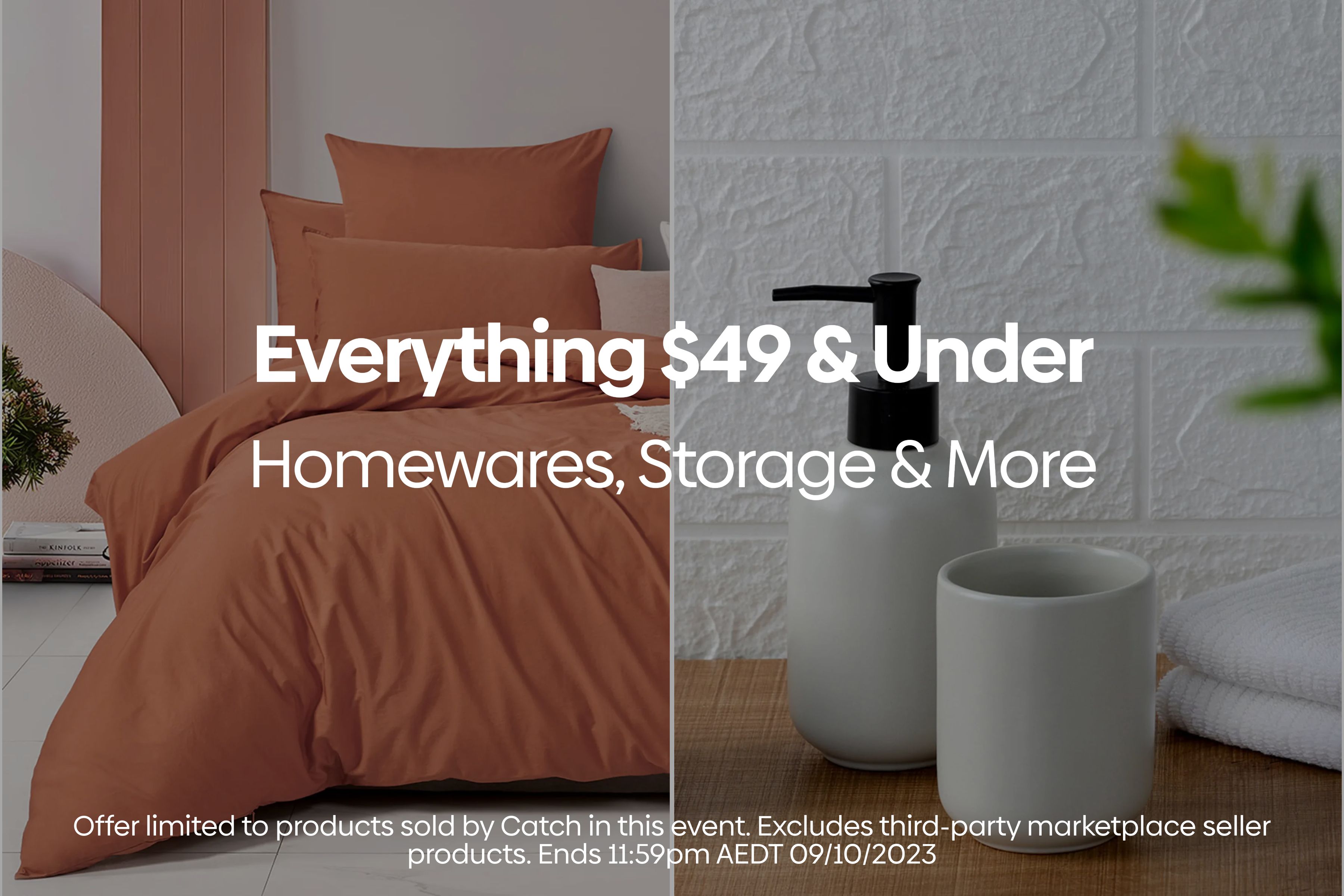 Homewares $49 & Under