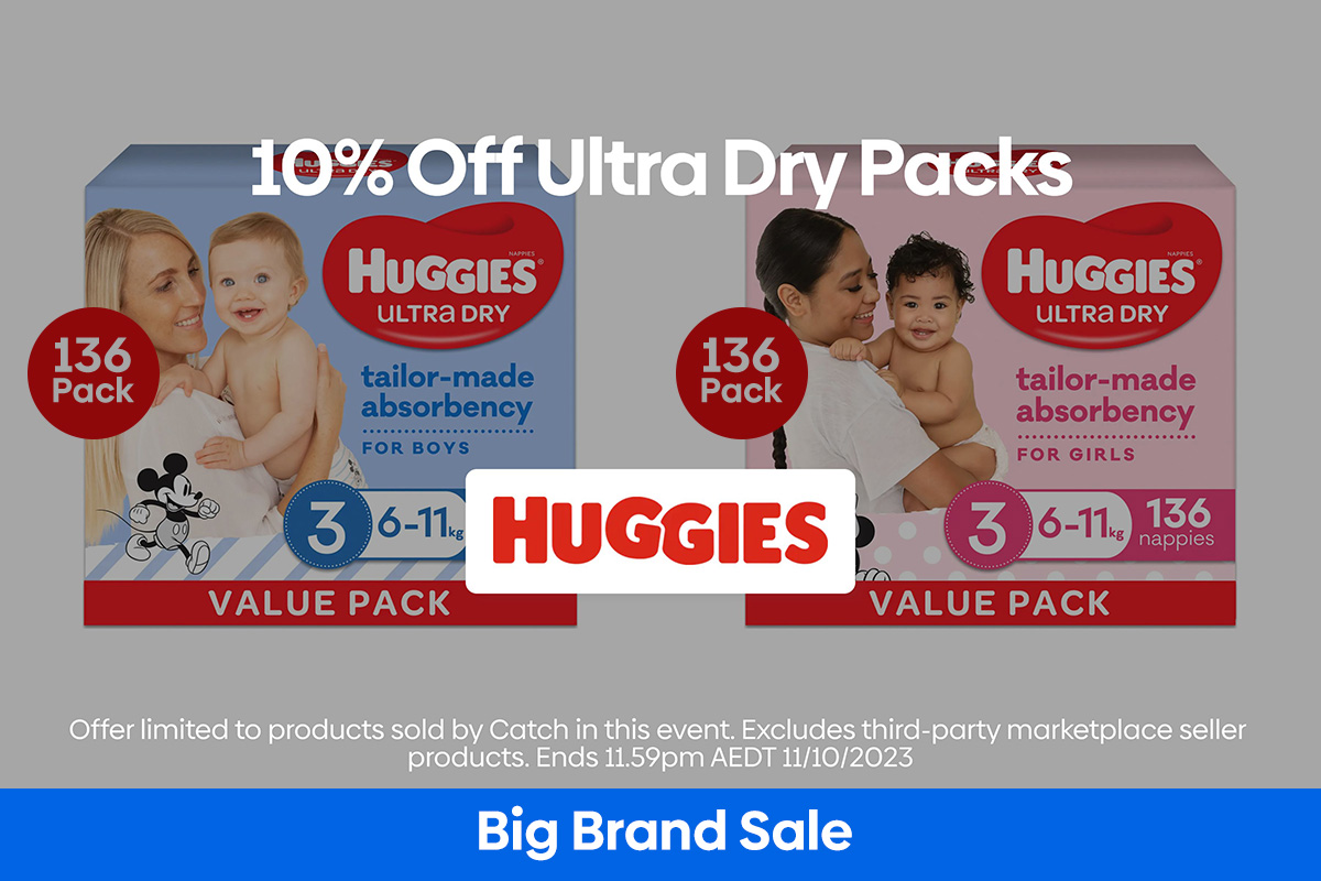 Huggies Ultra Dry Nappies