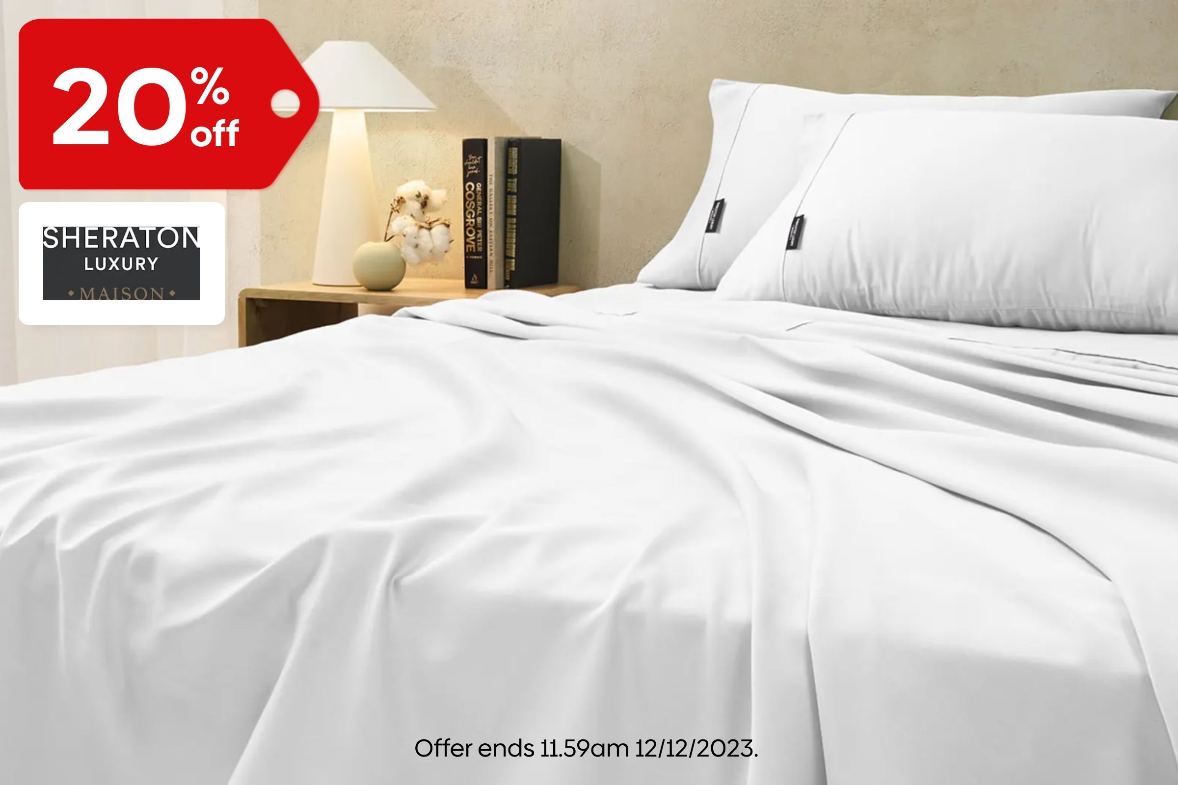 Sheraton Luxury 1000TC Sheets