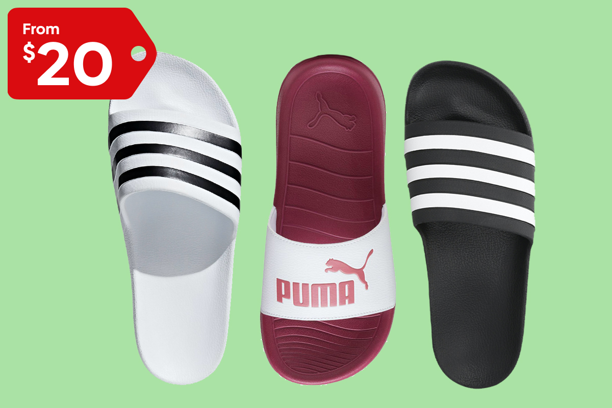 Adidas & Puma Slides