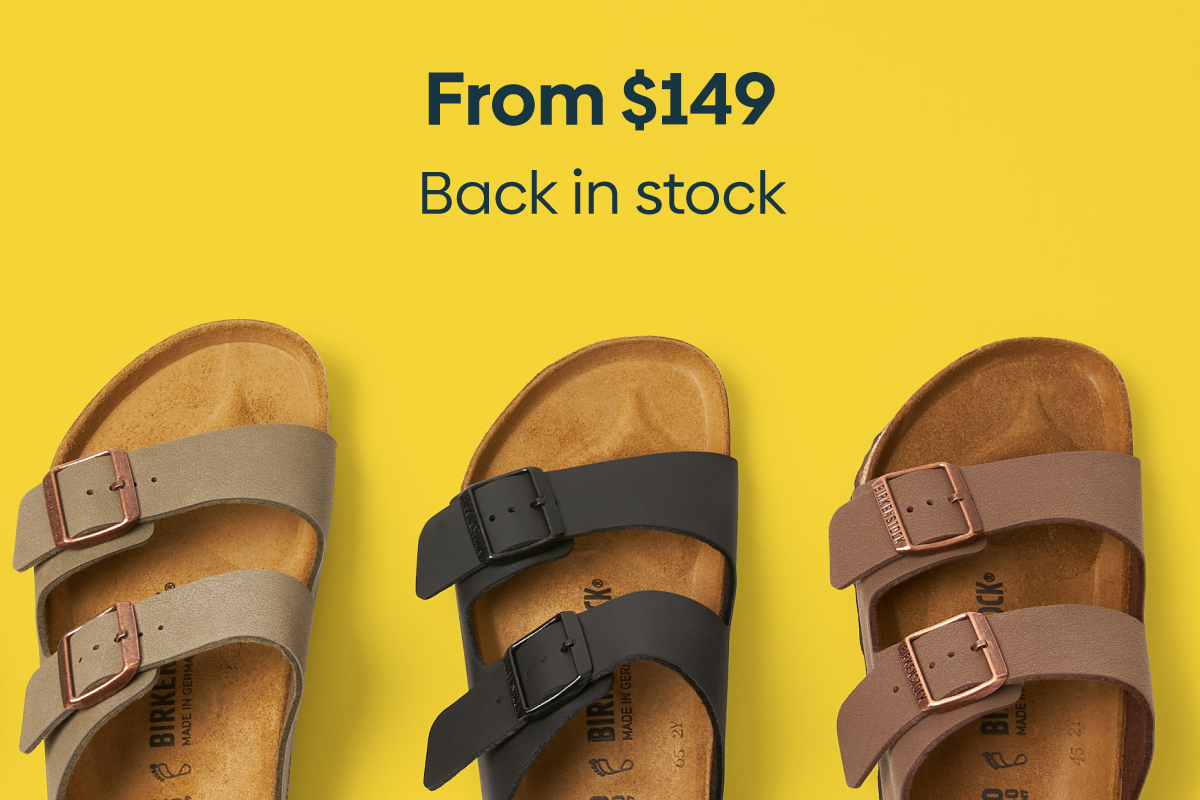 Birkenstock Arizona Restocked