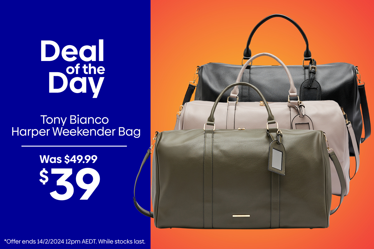 Tony Bianco Harper Weekender Bag