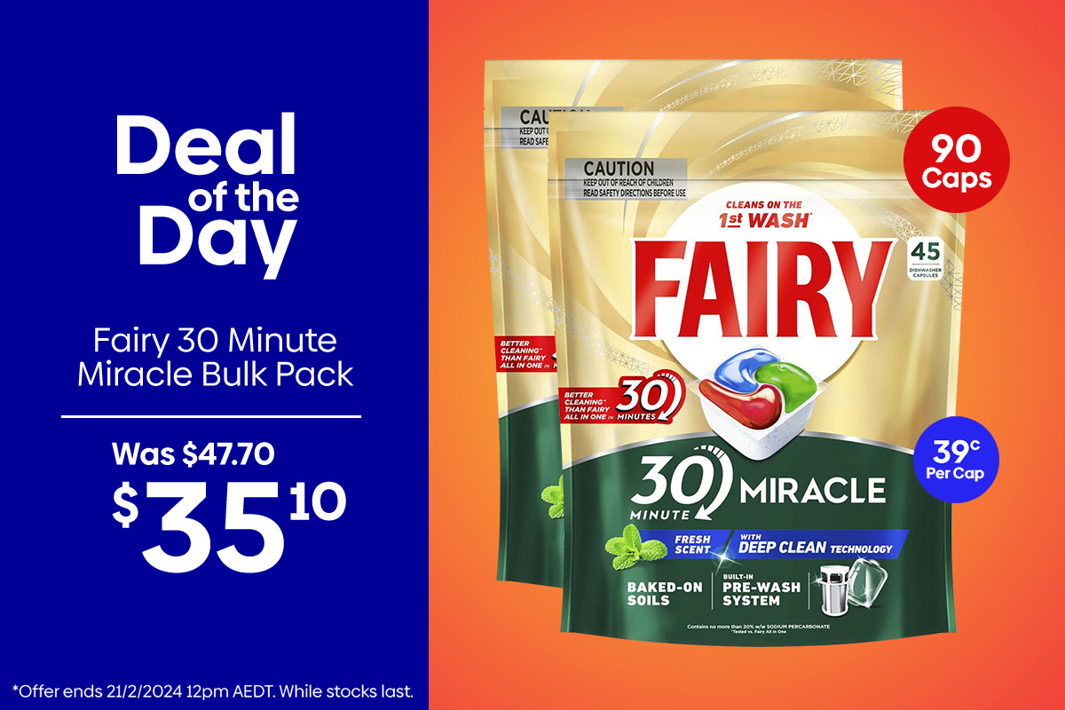 Fairy 30 Minute Miracle Bulk Pack