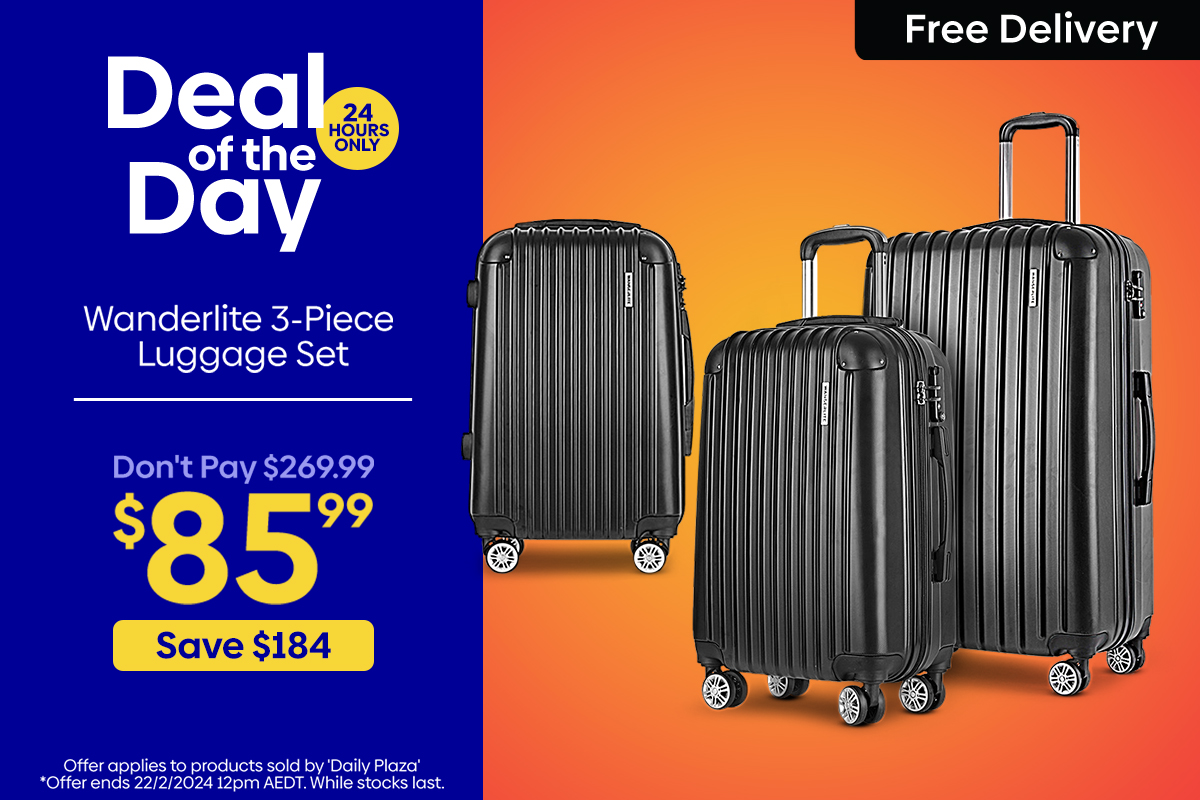 Wanderlite 3-Piece Luggage Set