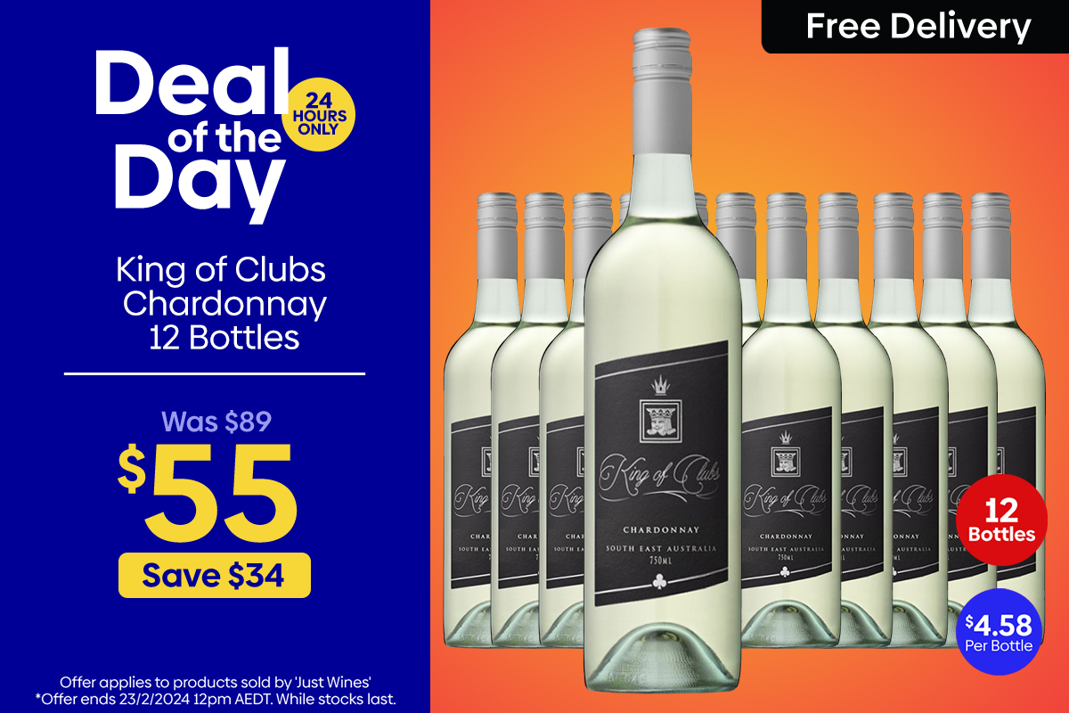 King Of Clubs Chardonnay 12 Bottles