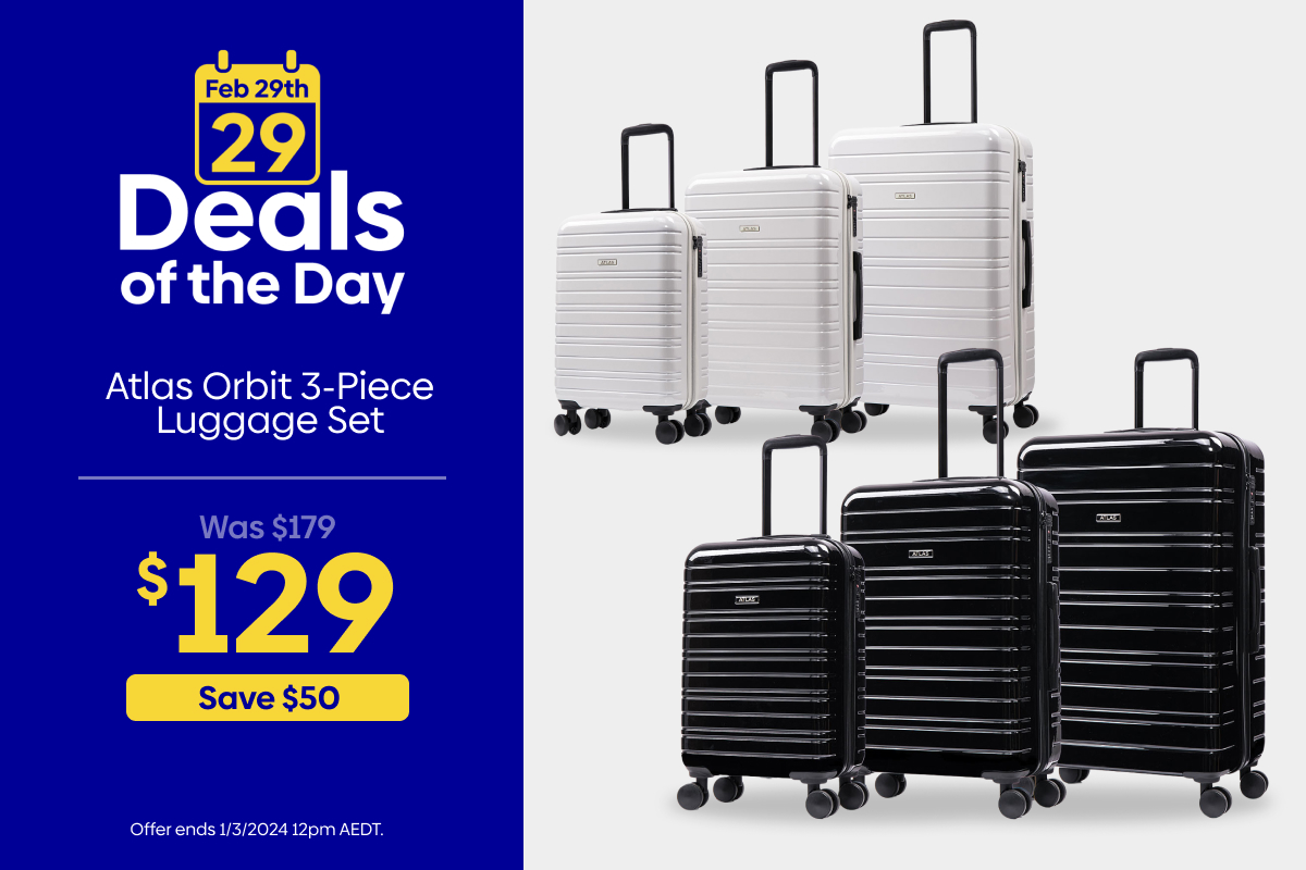 Atlas 3-Piece Luggage Sets