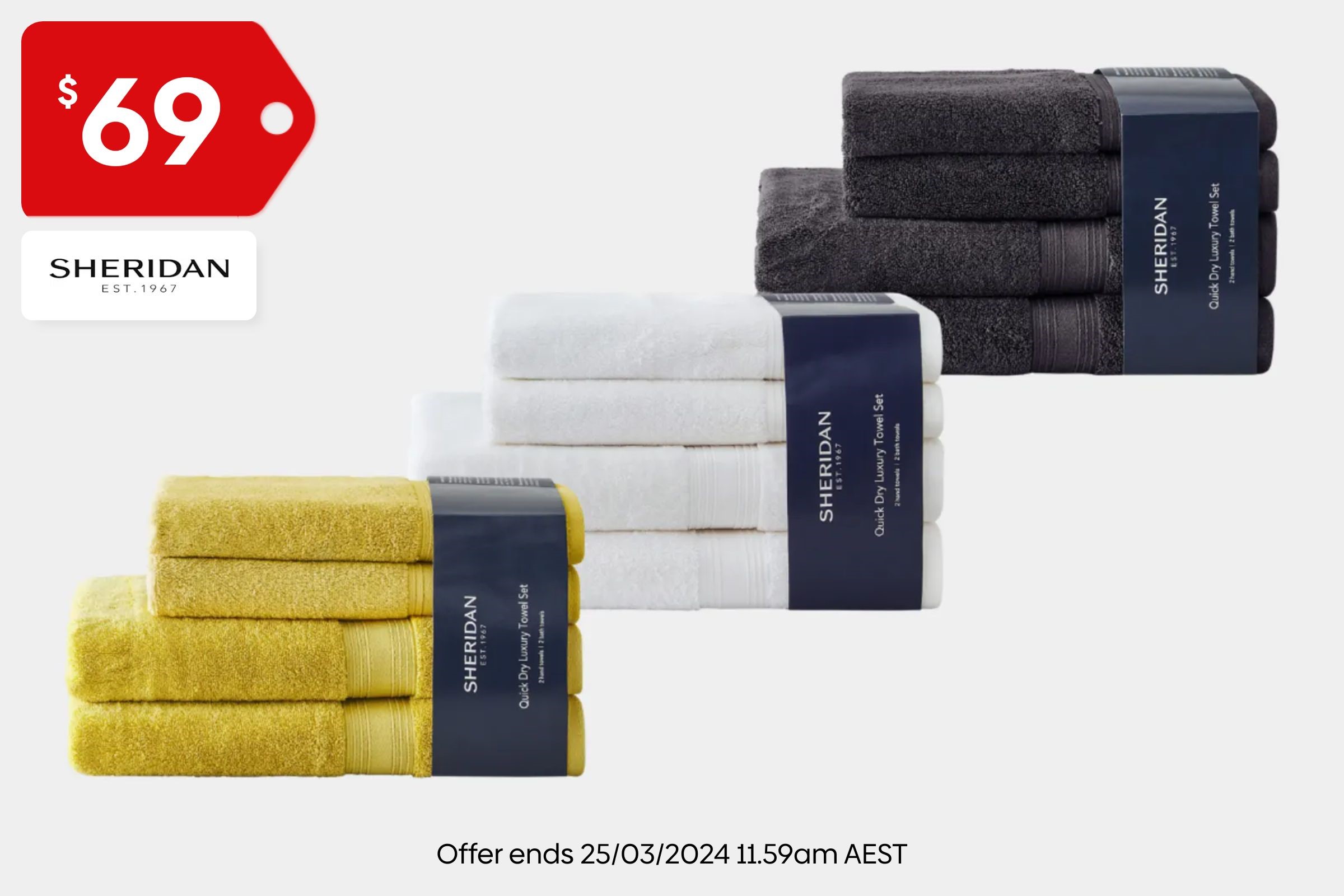 Sheridan Towel Packs