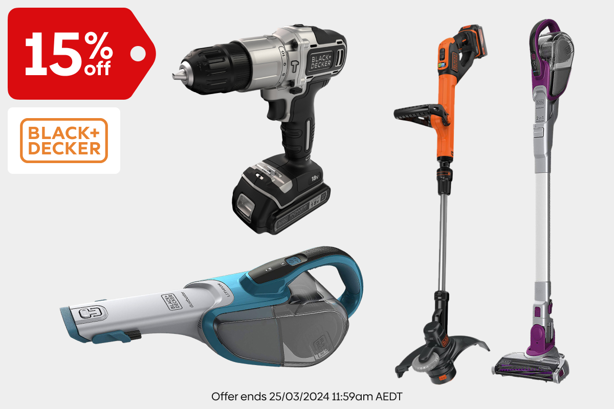 Black & Decker Appliances + Tools