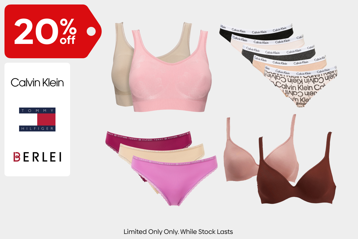 Women's Briefs, Bras & More