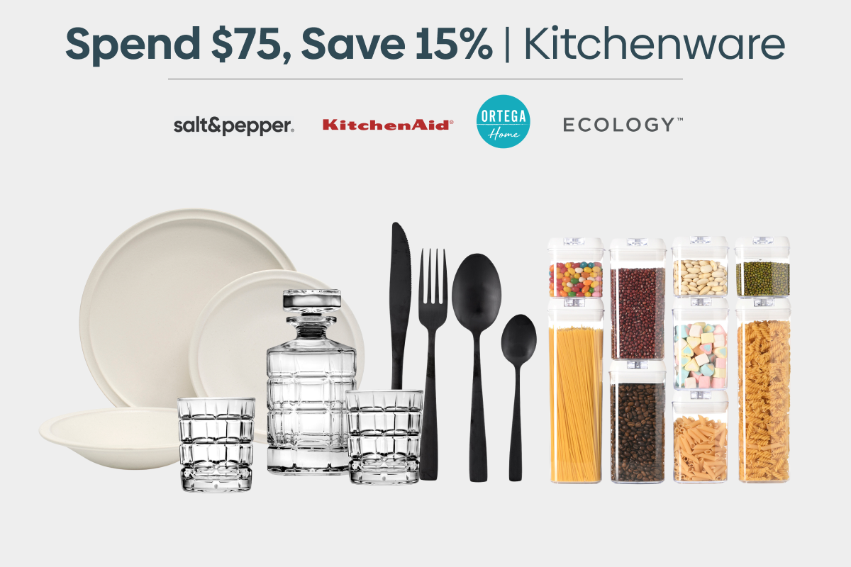 Spend & Save On Kitchenware