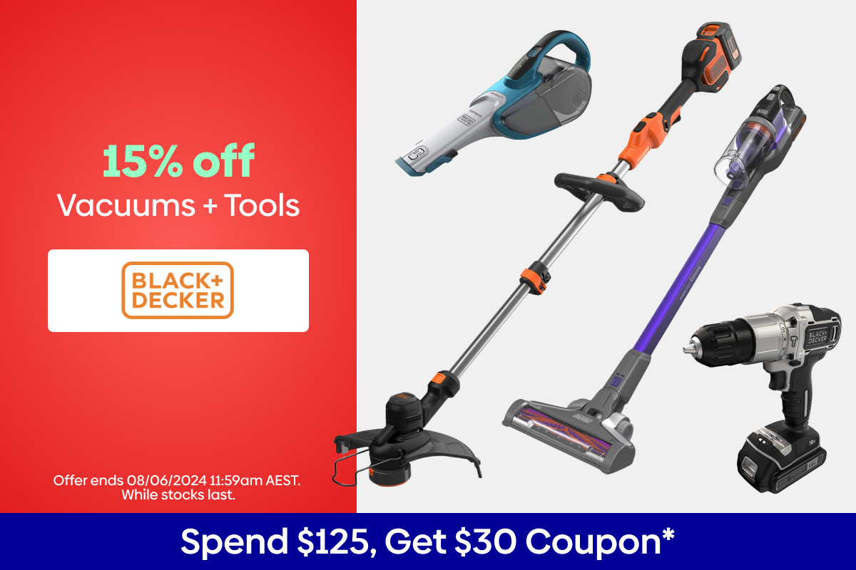 Black & Decker Vacuums + Tools