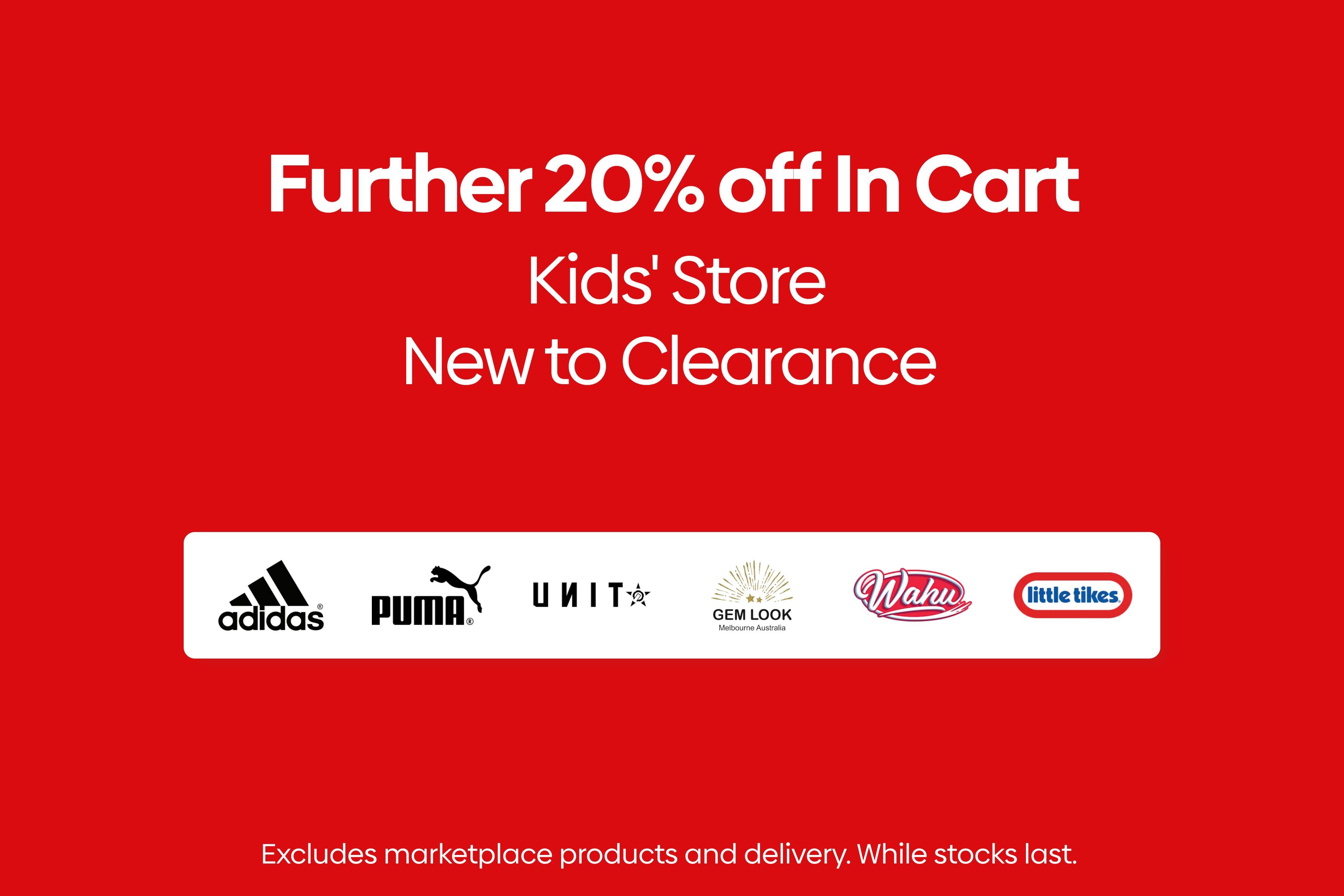 20% Off Kidswear & Toys
