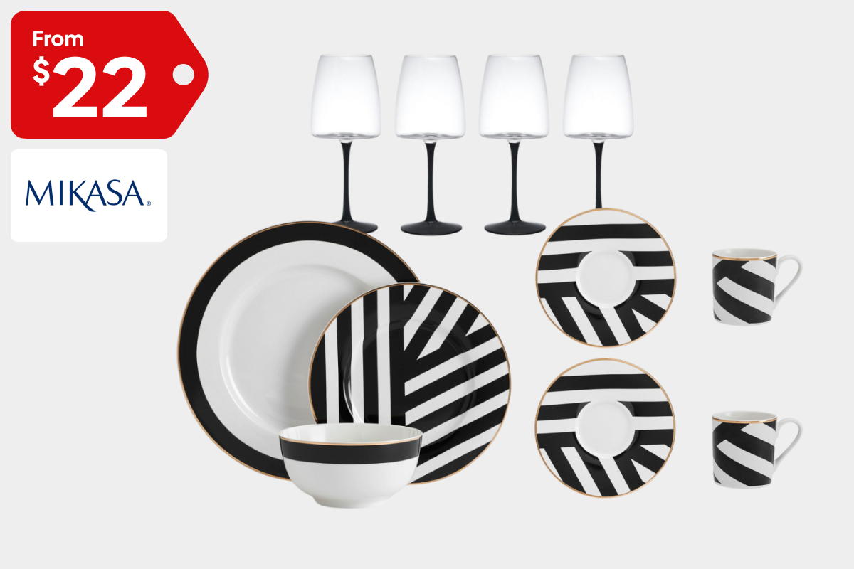 Mikasa Dinnerware & Drinkware