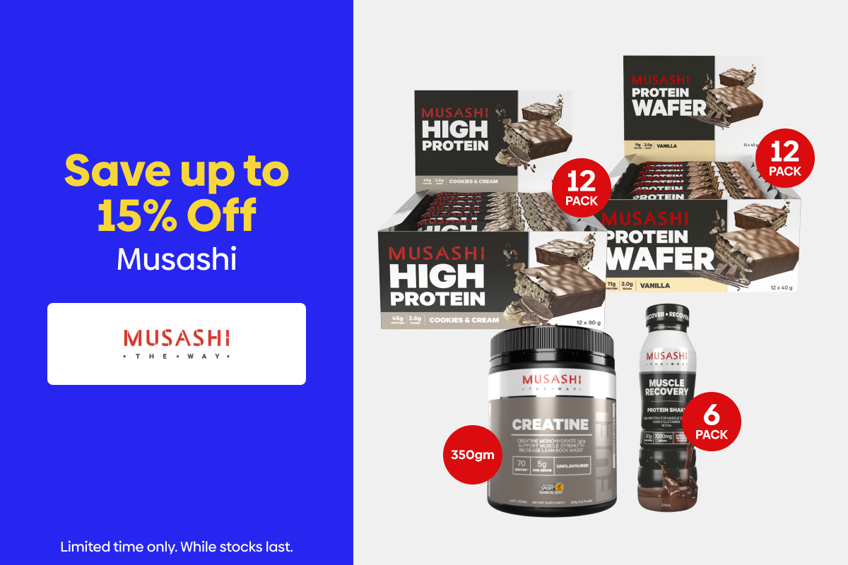 Musashi Protein Supplements