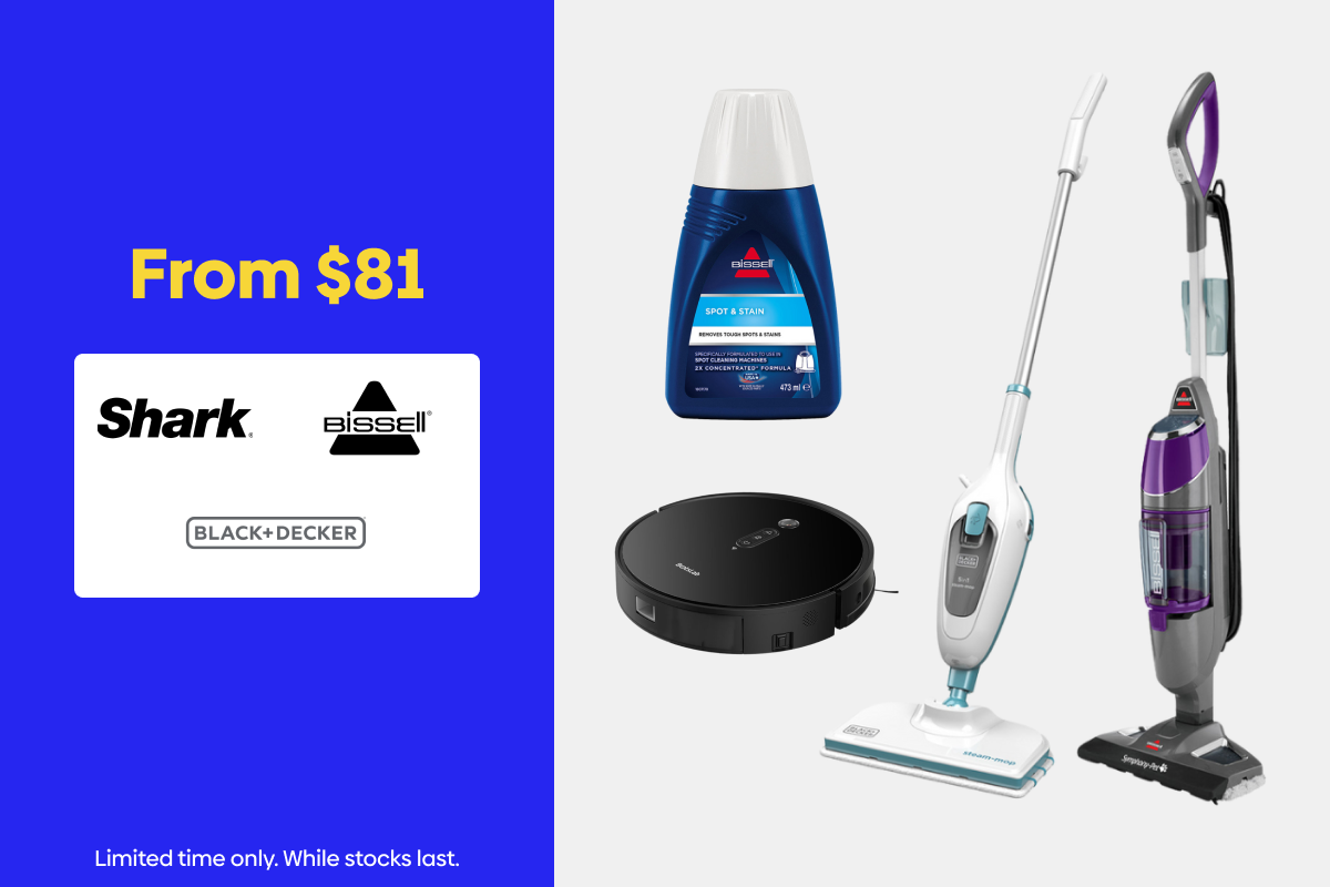 Vacuums, Steam Mops & More