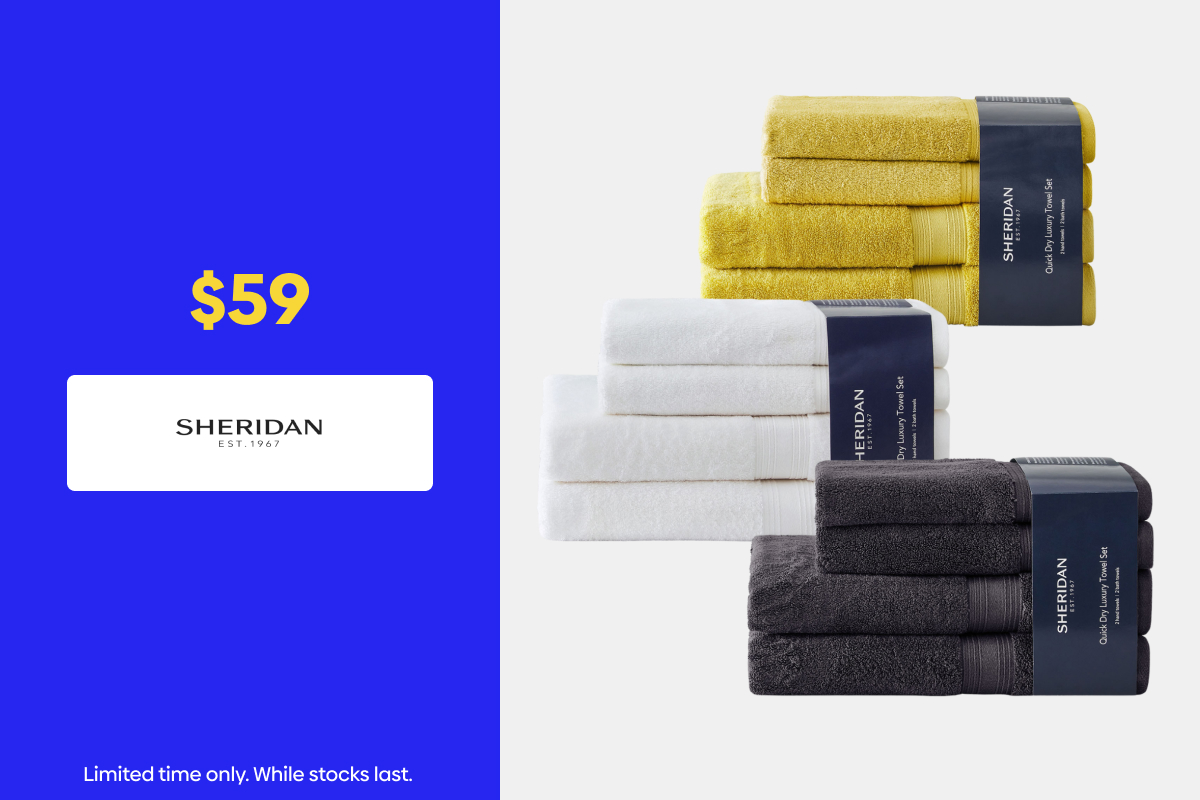 Sheridan Quick Dry Towel Packs