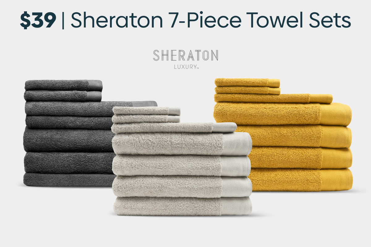 Sheraton Luxury Towel Sets