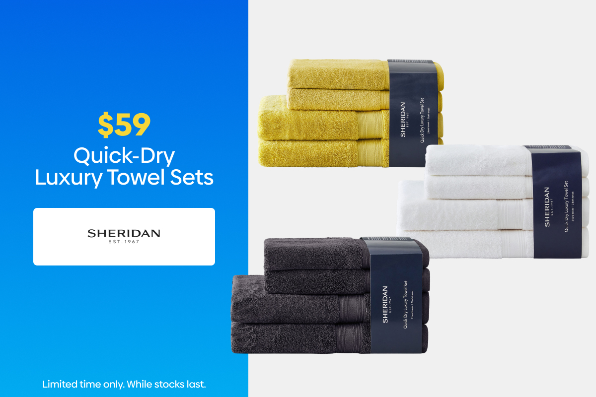 Sheridan 4-Piece Towel Packs