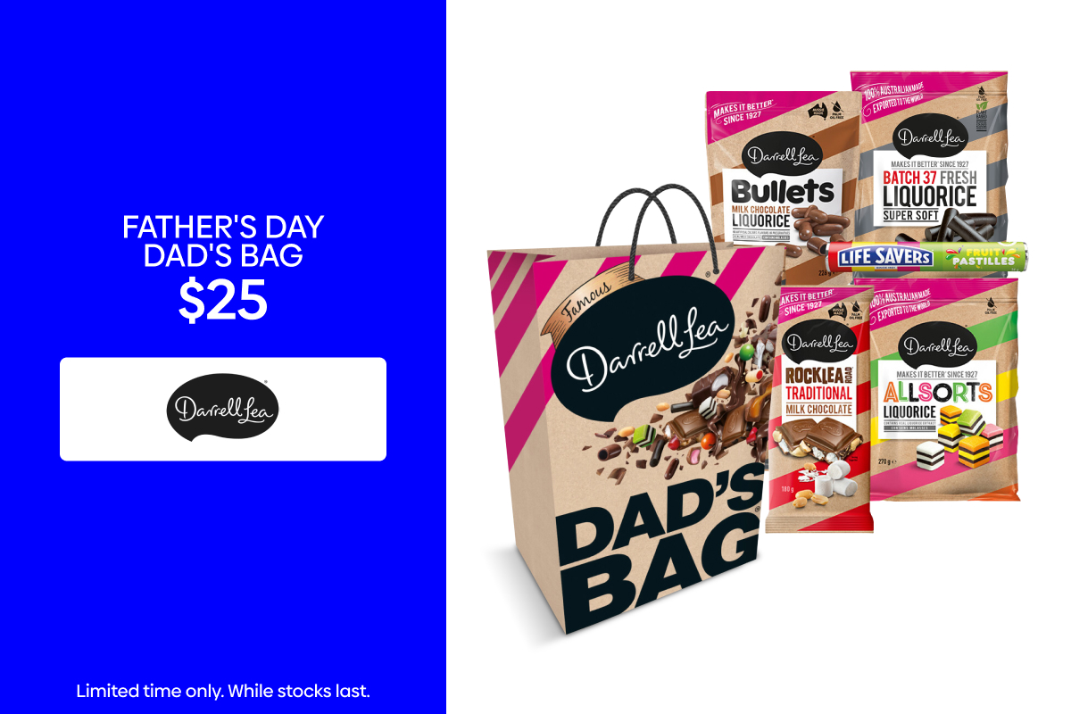 Darrell Lea Father's Day Bag