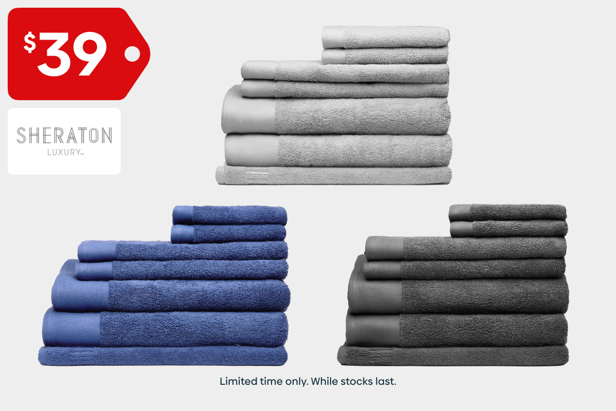 Sheraton 7-Piece Towel Sets