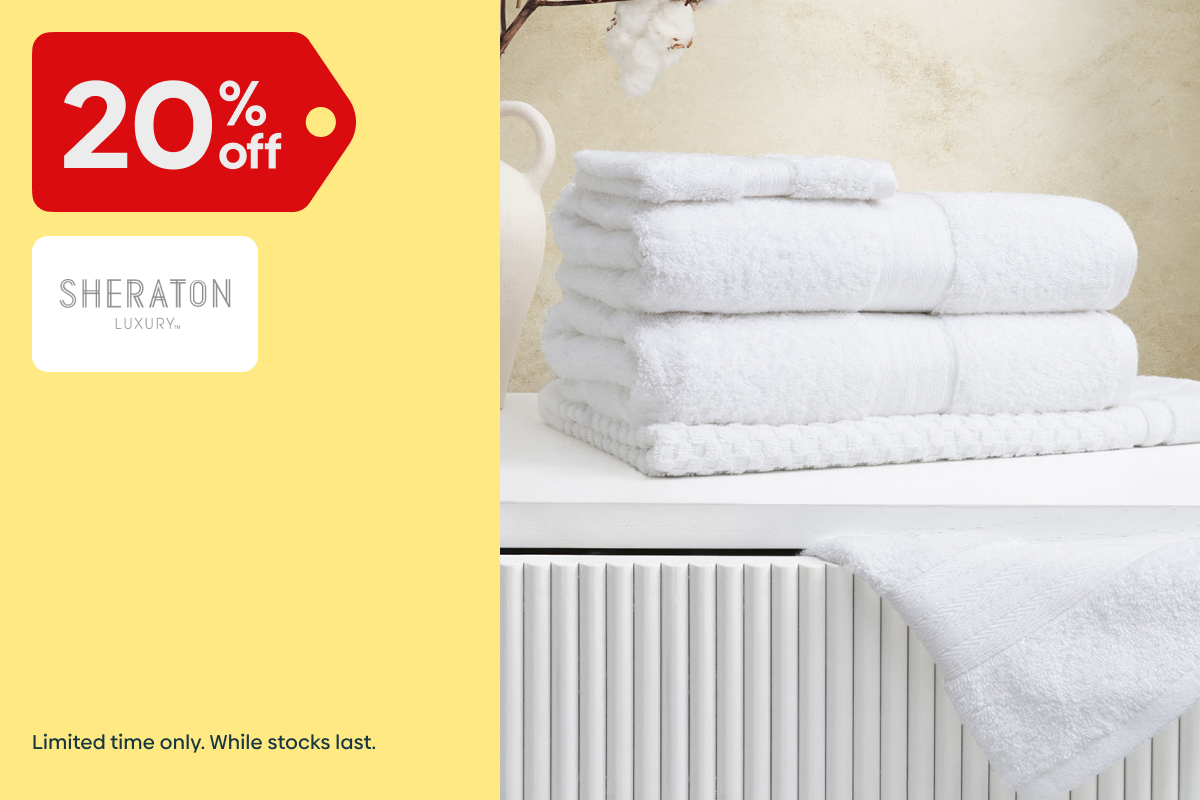 Sheraton 5-Piece Towel Packs