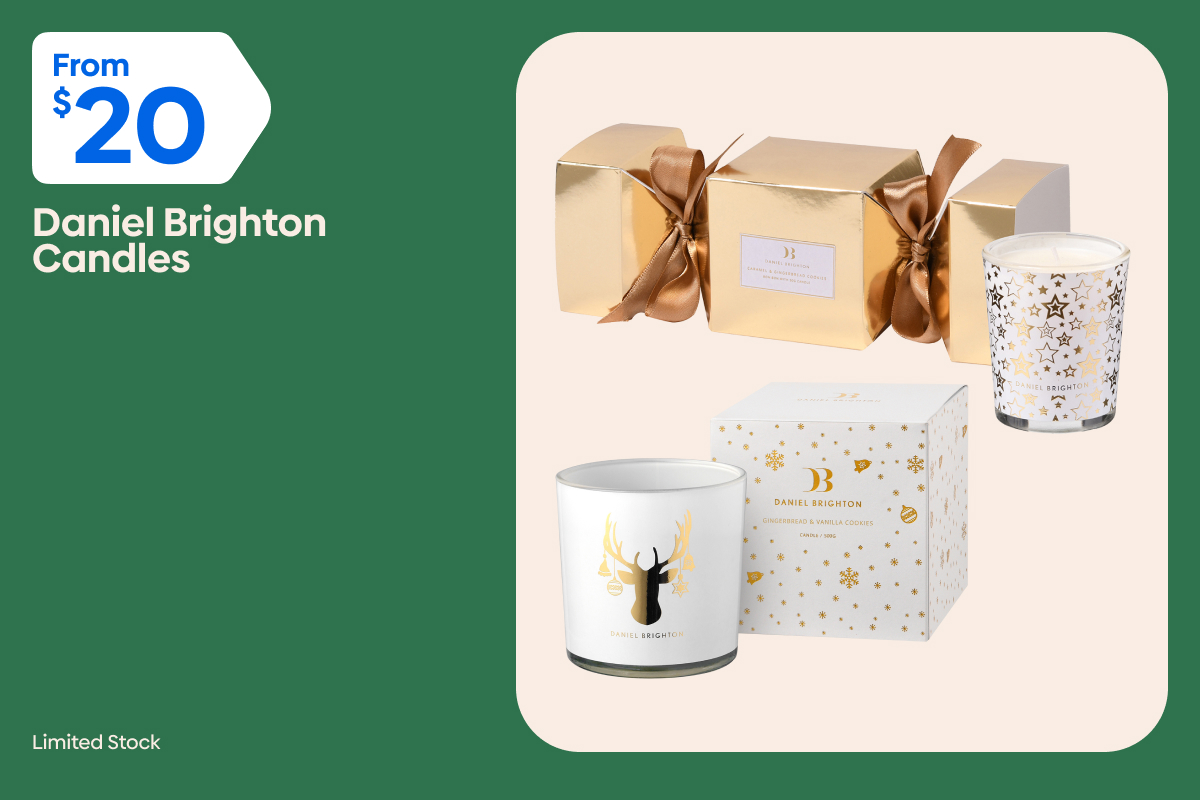 Daniel Brighton Christmas Candles