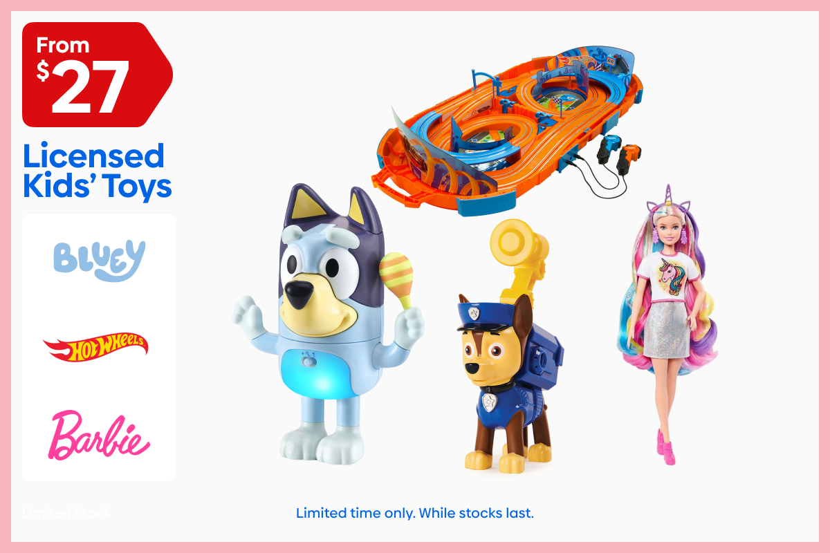 Bluey, Hot Wheels, Barbie & More