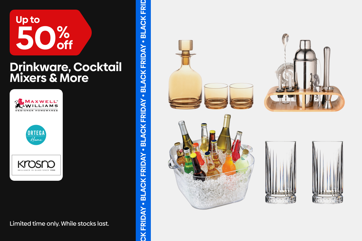 Glassware, Cocktail Sets & More