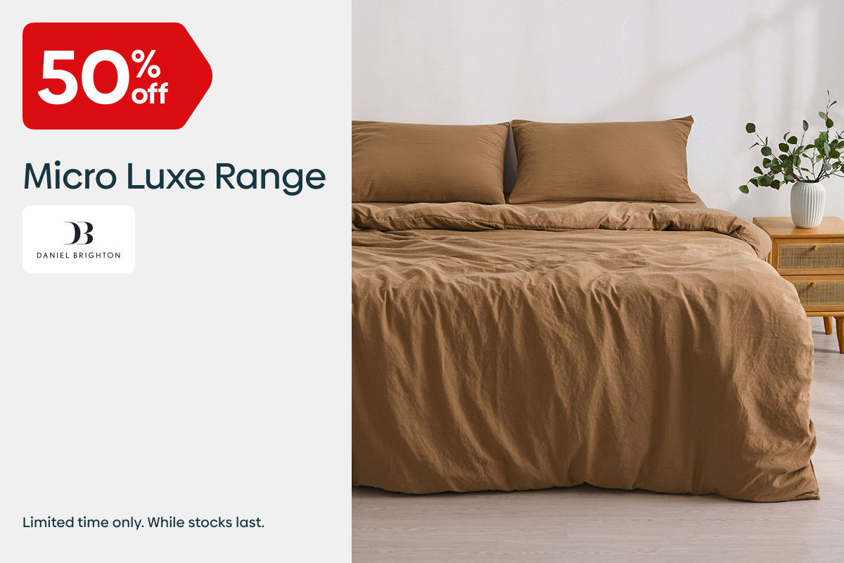 Daniel Brighton Micro Luxe Bed Linen