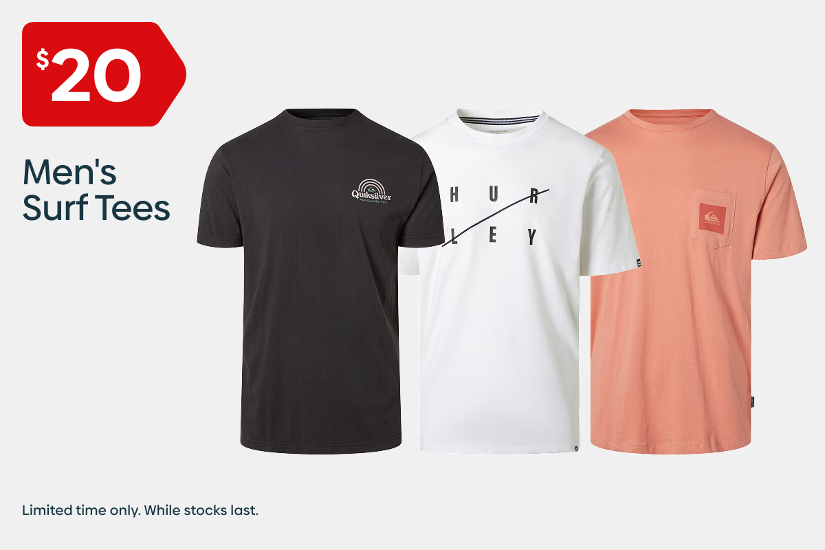 Hurley & Quiksilver Tees