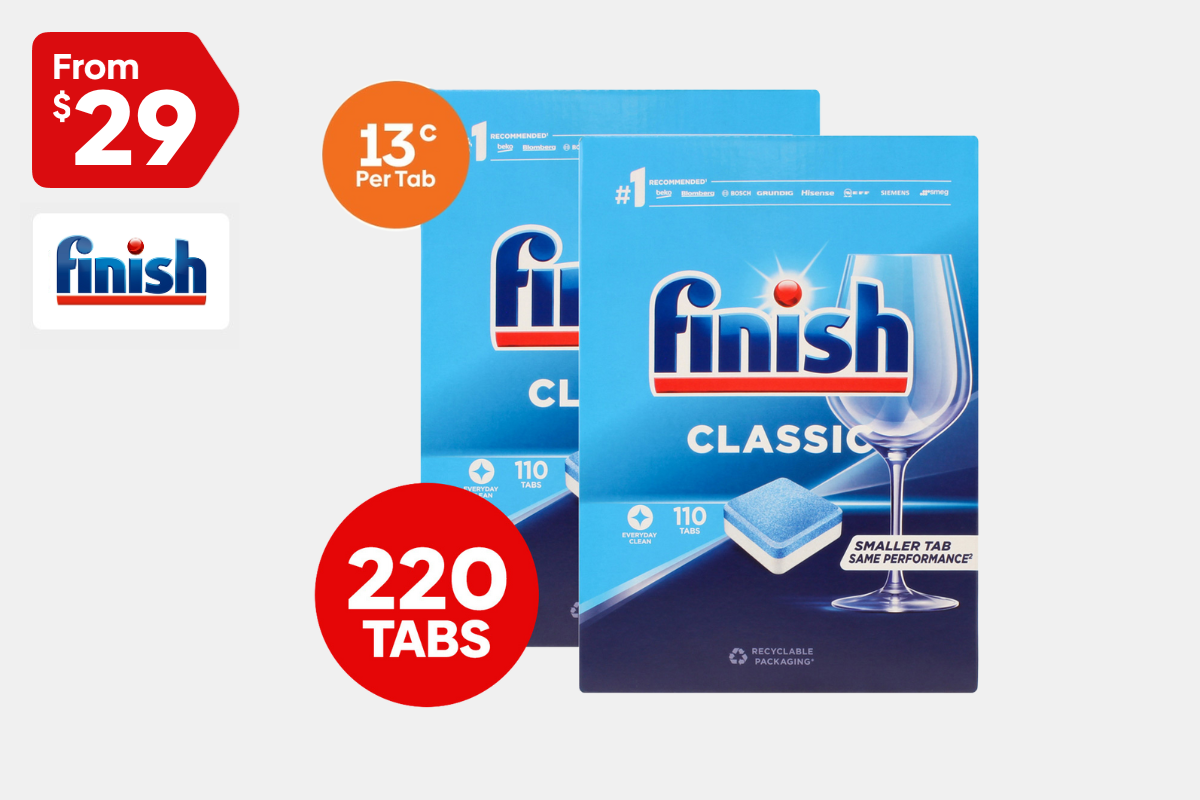 Finish Classic Dishwashing Tablets