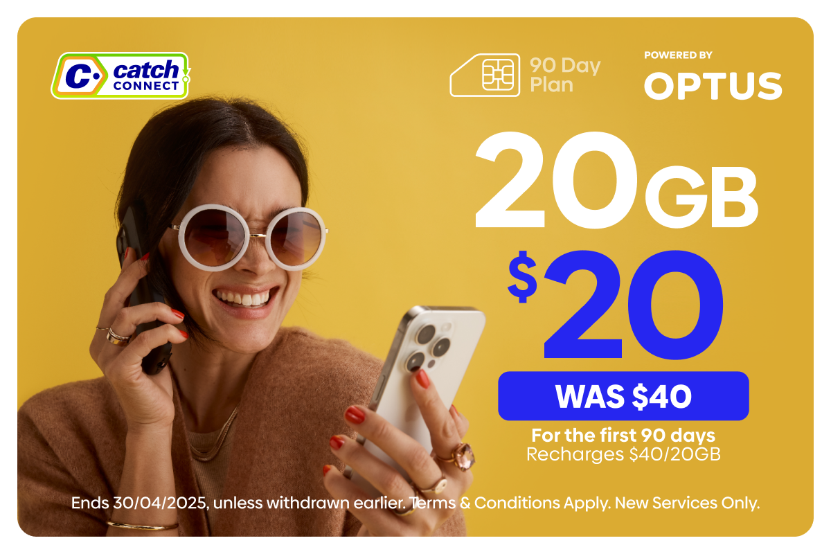 Catch Connect 20GB Mobile Plan