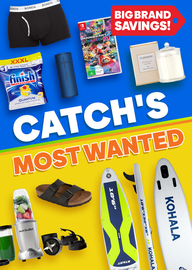 #Big Brand Savings - Catch's Most Wanted