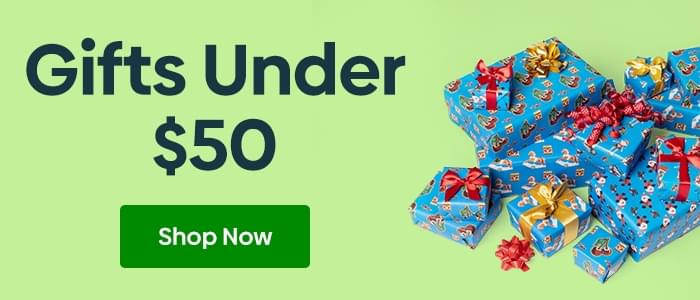 #Gifts Under $50 - Shop Now